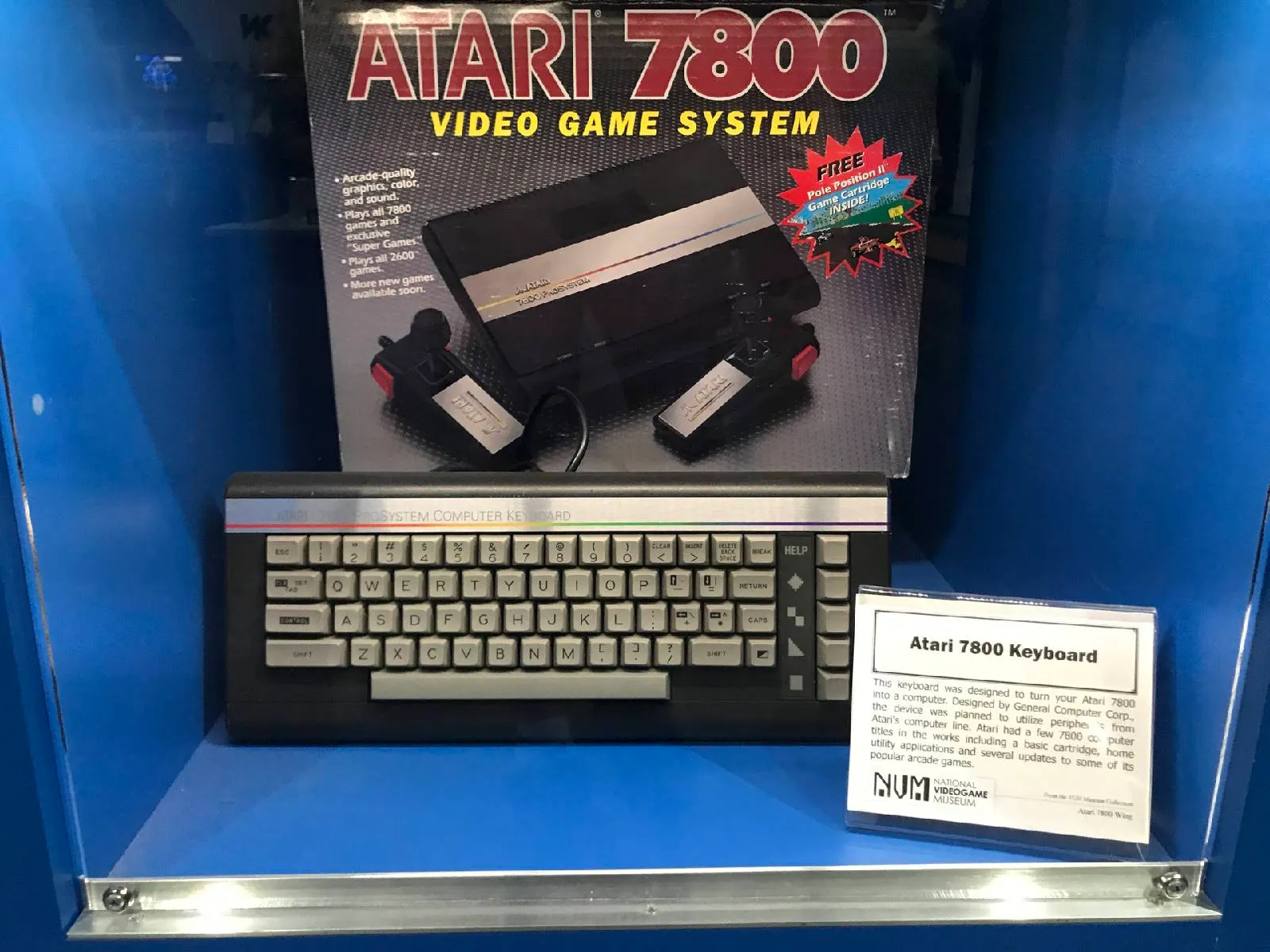 Atari 7800 keyboard