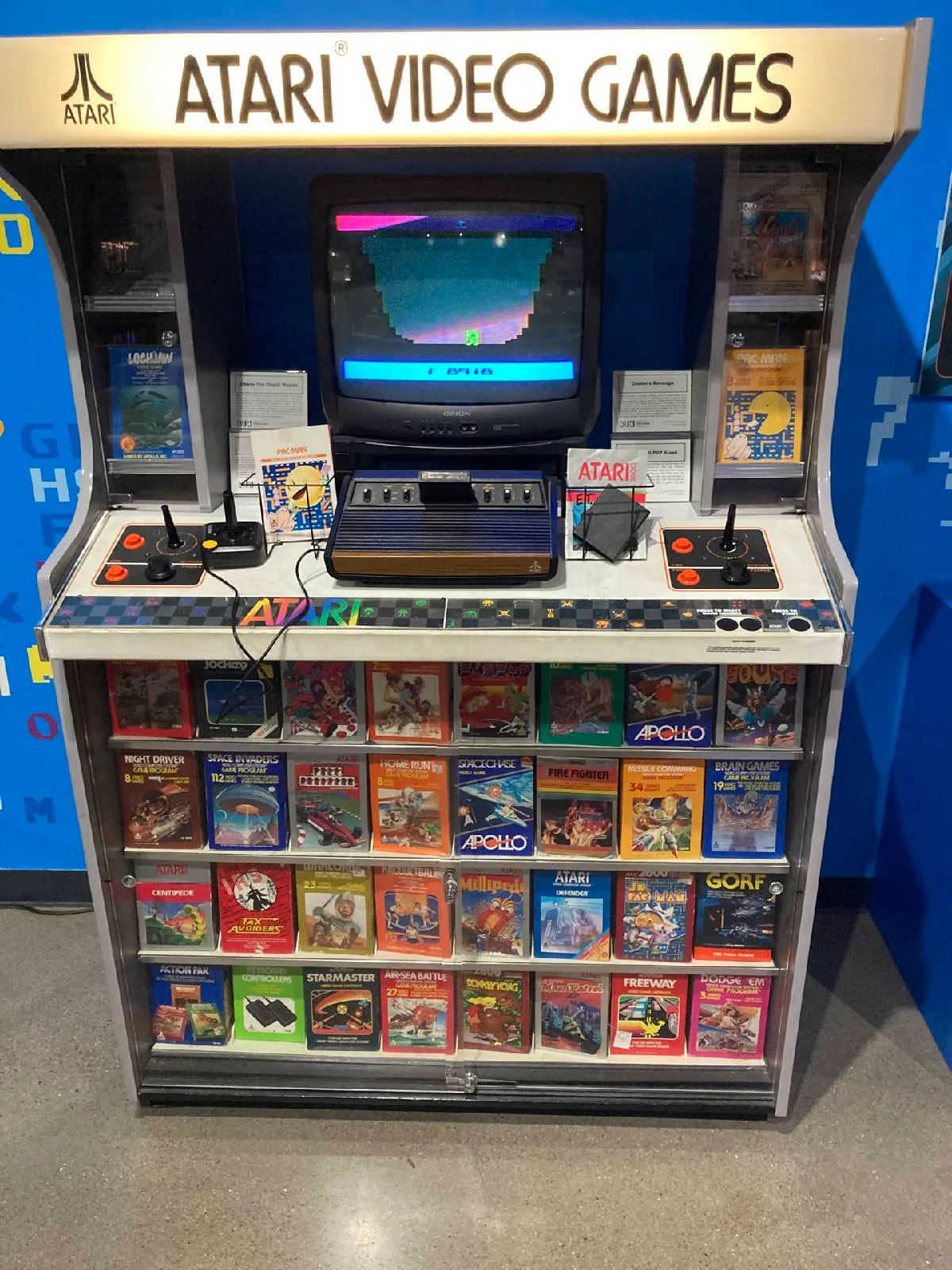 Atari and games section