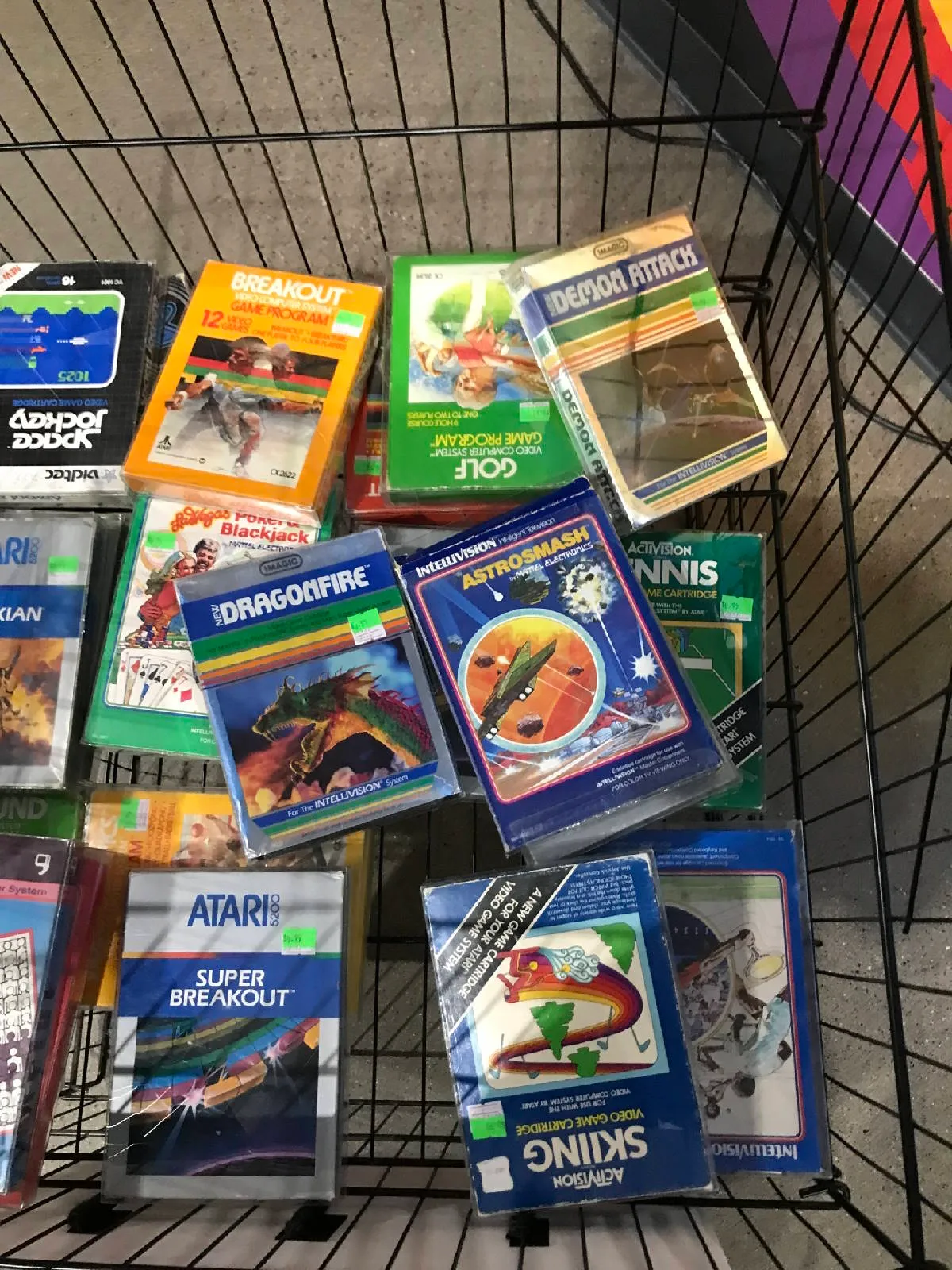 Intellivision boxes